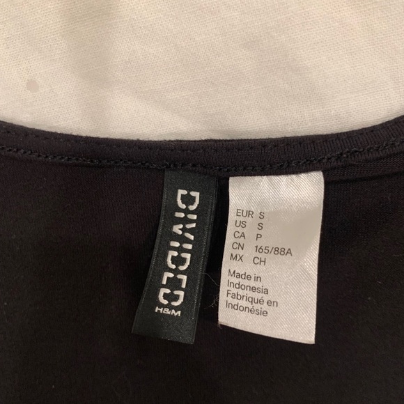 BLACK H&M TWIST TOP - Picture 2 of 3